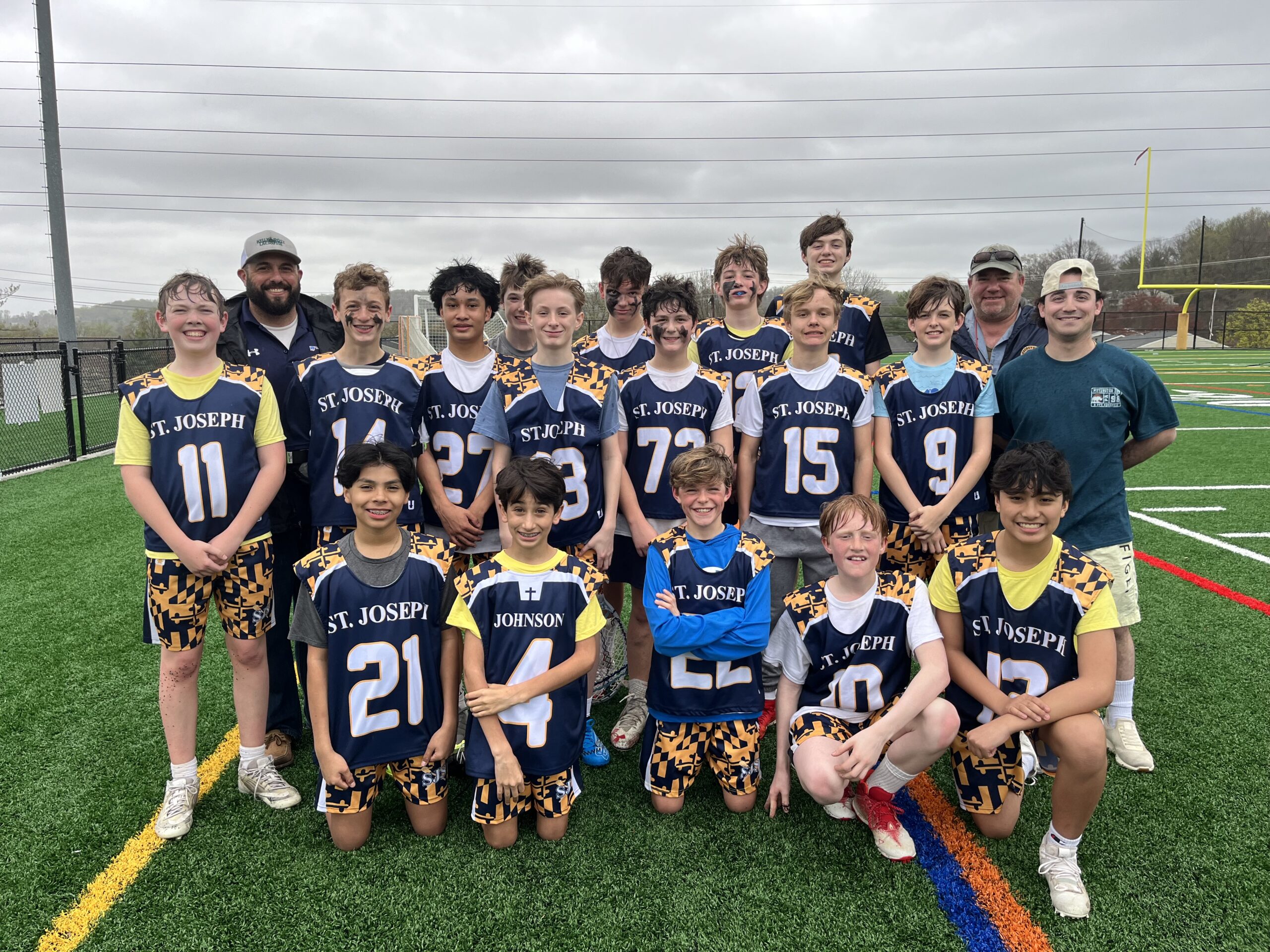 Boys Lacrosse Team at St. Joseph School Cockeysville