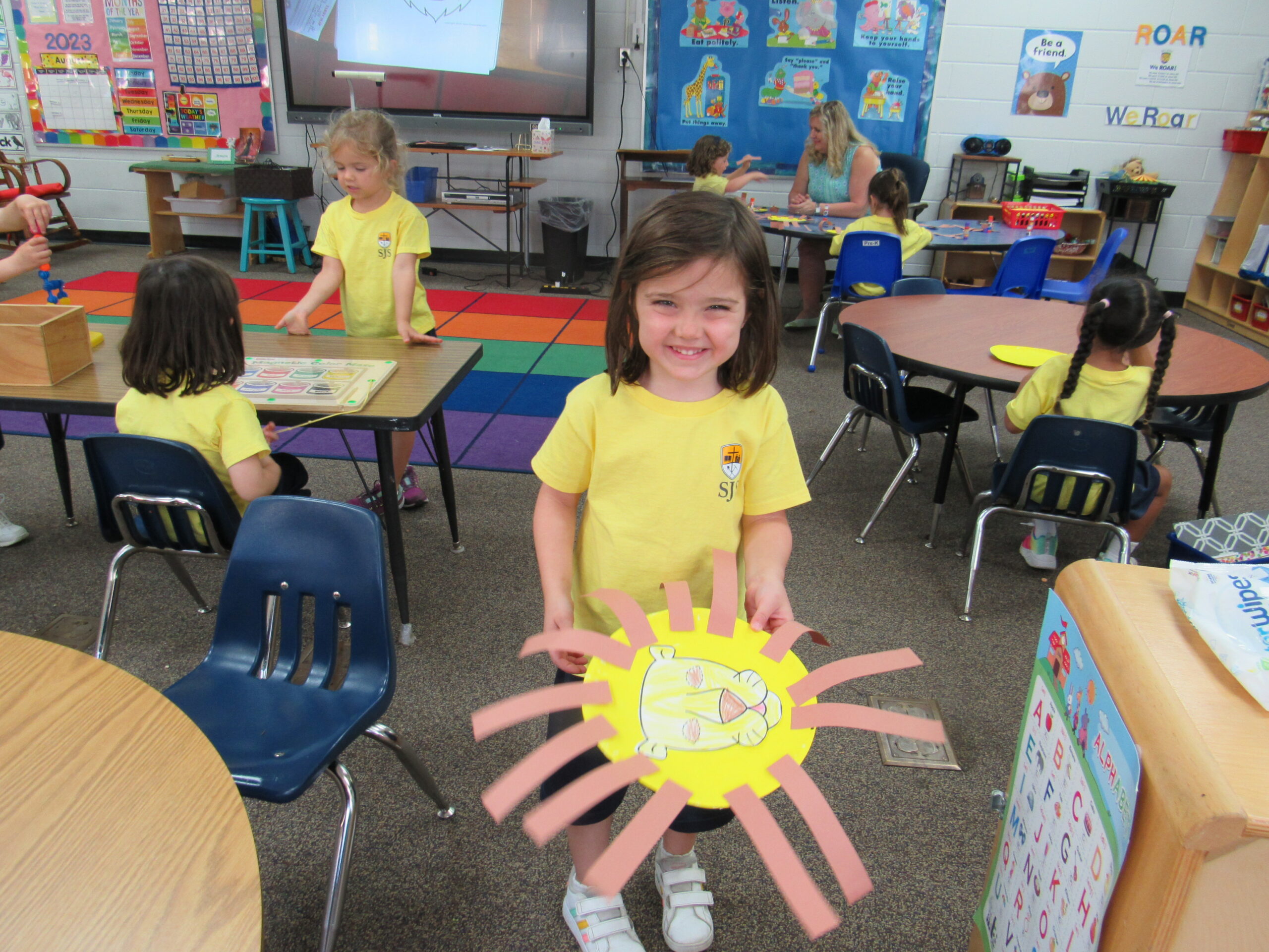 Preschool Students at St. Joseph School in Cockeysville