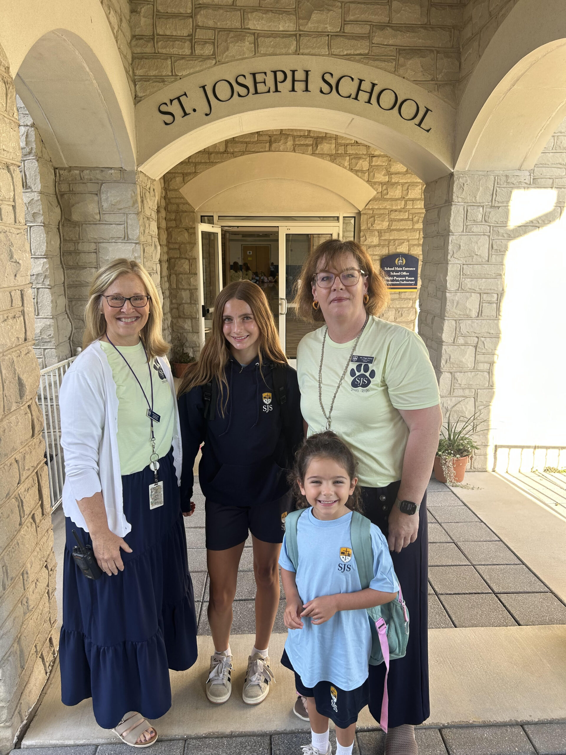 The School Leadership Team at SJS Cockeysville